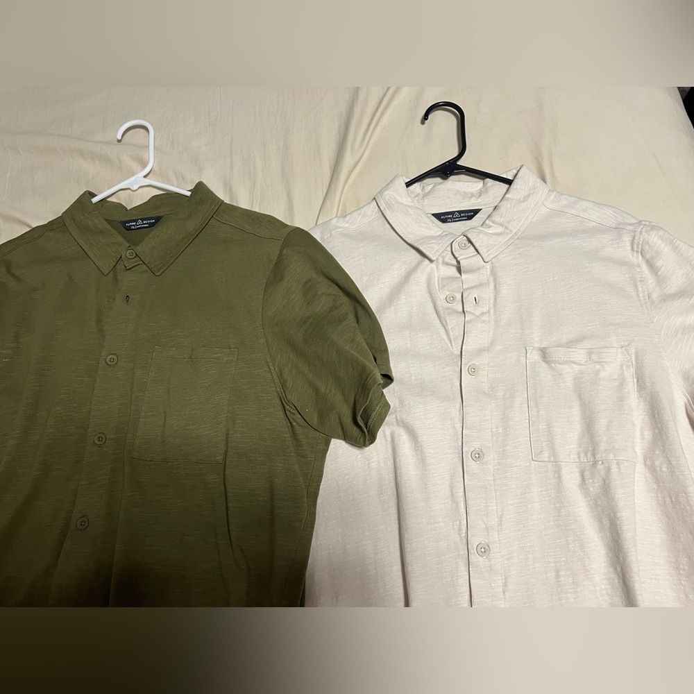 2 Alpine Design Short Sleeve Button Downs - image 2